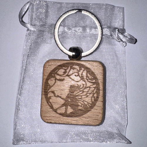 Handmade Wooden Keyrings